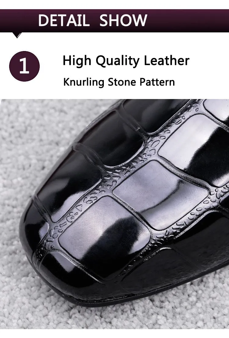 2018 Chic Women Boots Shiny PU Leather Autumn Winter Shoes Woman Spuare Toe Block Heels Peluche Ankle Boots Female Botas Mujer