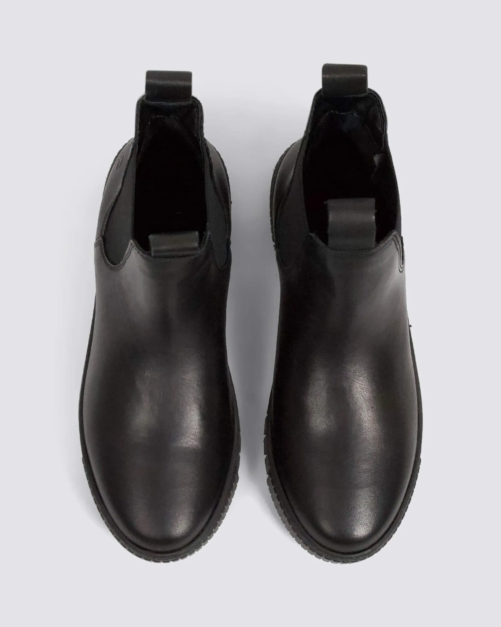 25403 ANKLE BOOTS BLACK LEATHER
