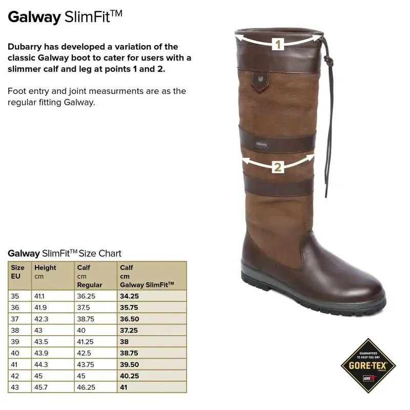 40% OFF - DUBARRY Galway SlimFit™ Country Boots - Walnut