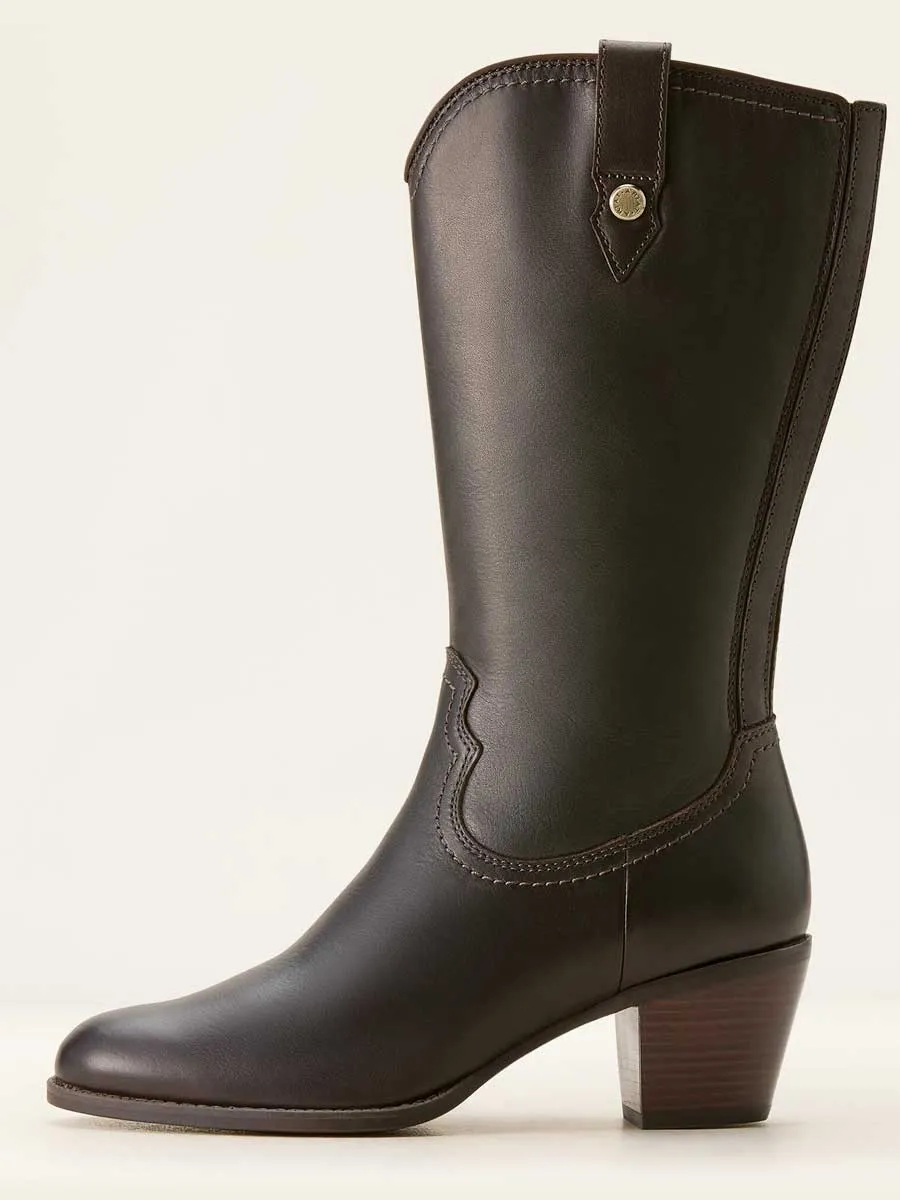50% OFF - ARIAT Addison Western Boots - Womens - Chocolate Truffle - Size: UK 5.5