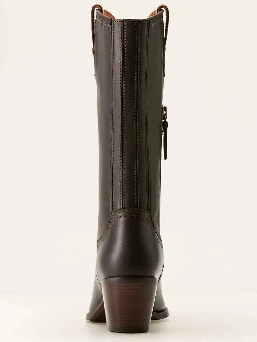 50% OFF - ARIAT Addison Western Boots - Womens - Chocolate Truffle - Size: UK 5.5