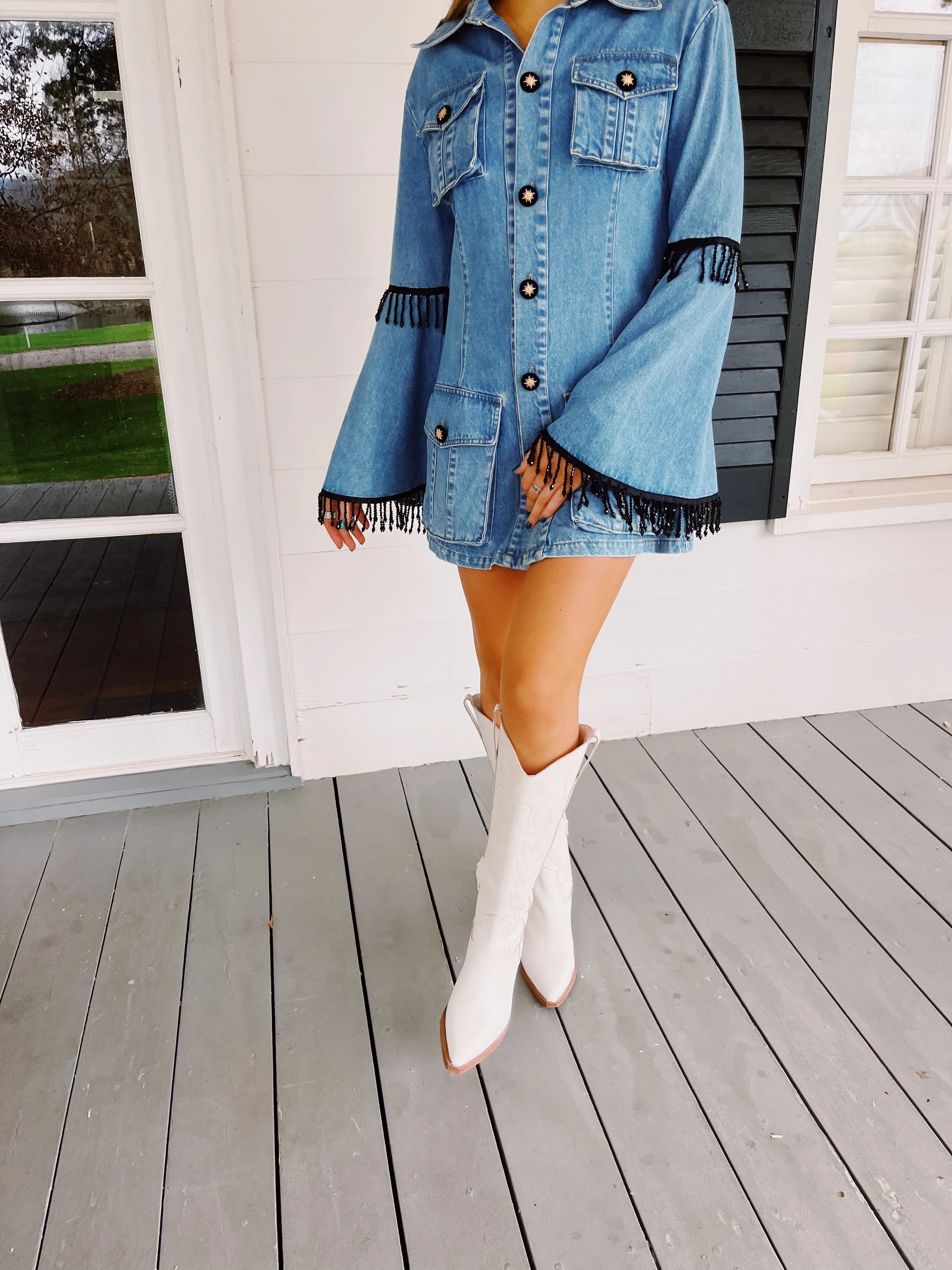 Agency Western Boots - White MATISSE