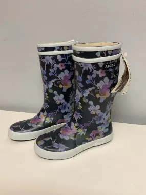 Aigle Child Shoe Size 10.5 Lavender Boots