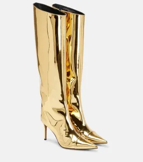 Alexandre Vauthier Alex 85 metallic knee-high boots Alexandre Vauthier Alex 85 metallic knee-high boots
