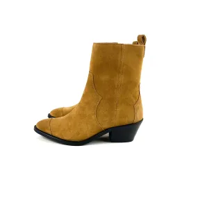 Alohas - Austin Suede Ankle Boot (Tan)