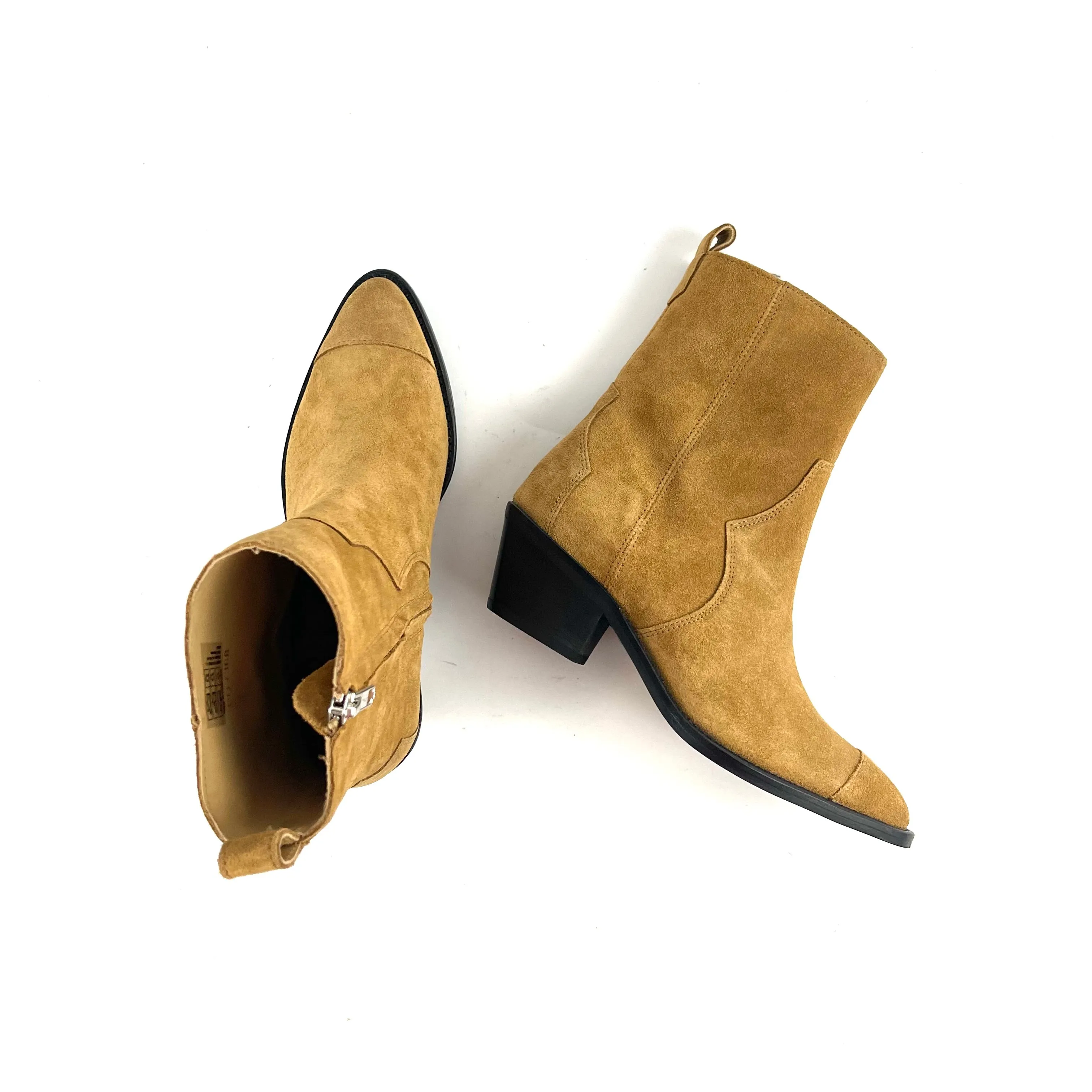 Alohas - Austin Suede Ankle Boot (Tan)