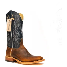 Anderson Bean Distressed American Buffalo with Navy Glove Top S1107