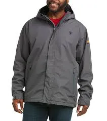 Ariat Men's Rebar Stormshell Waterproof Jacket Rebar Grey