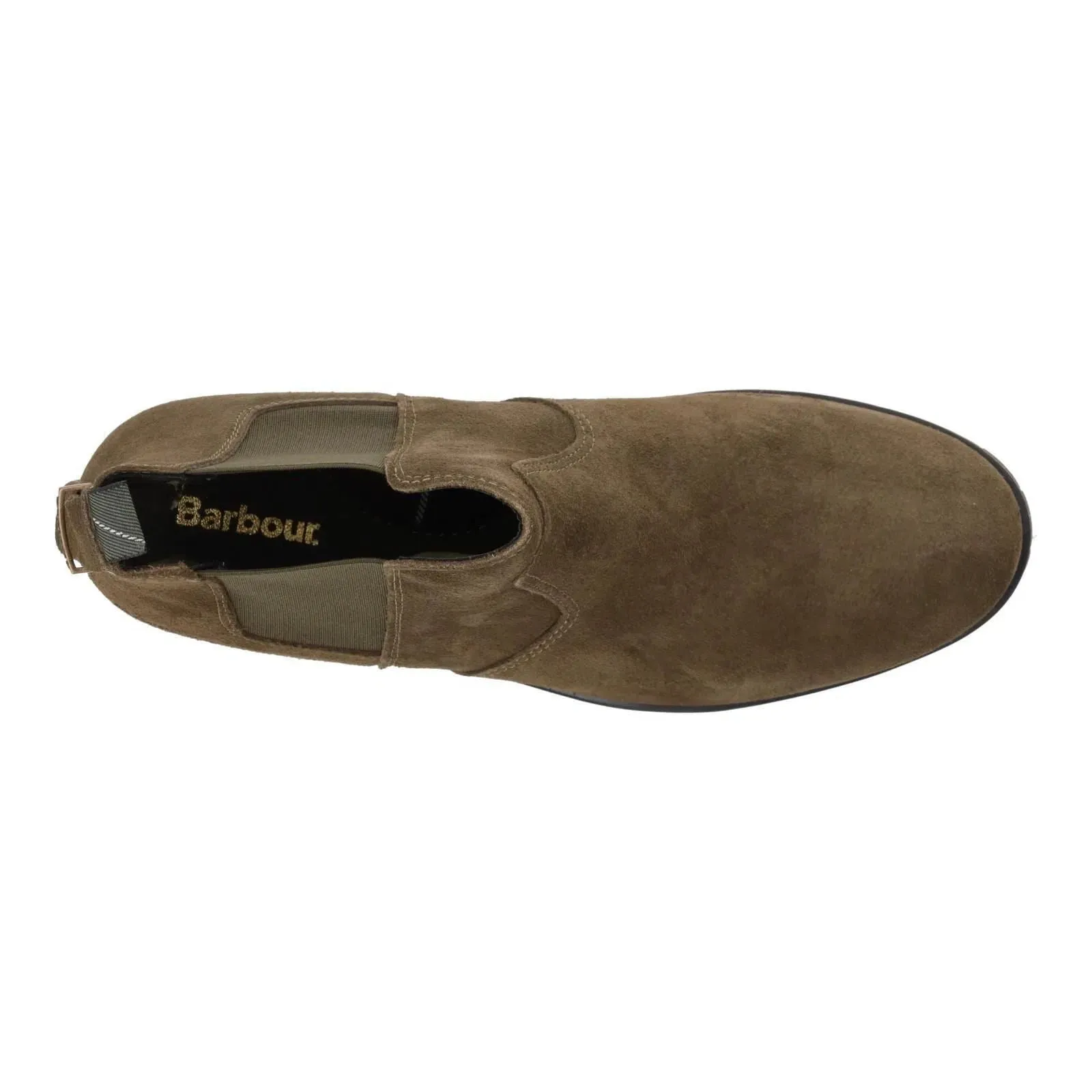 BARBOUR Nina Ankle Boots Round Toe Suede Brown