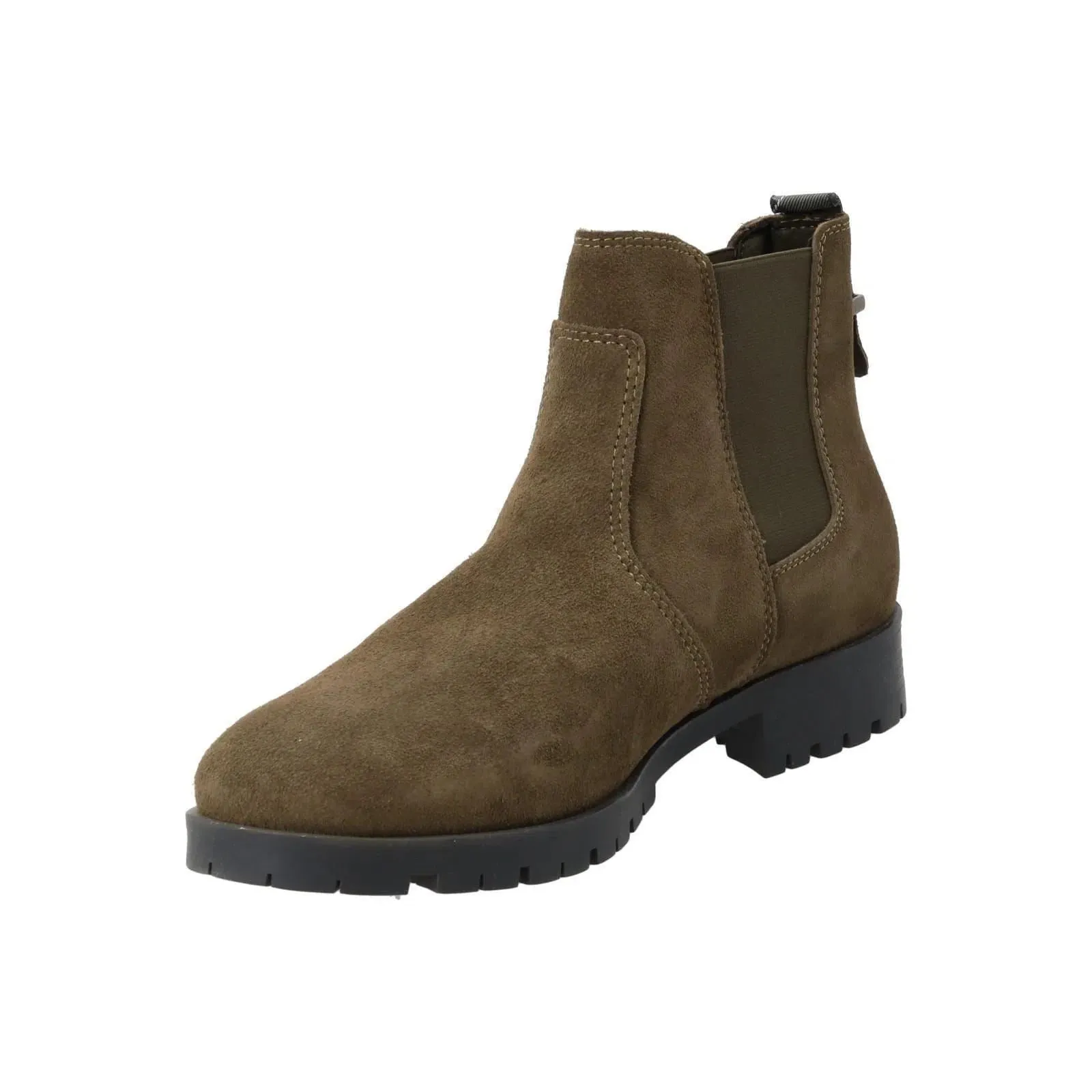 BARBOUR Nina Ankle Boots Round Toe Suede Brown