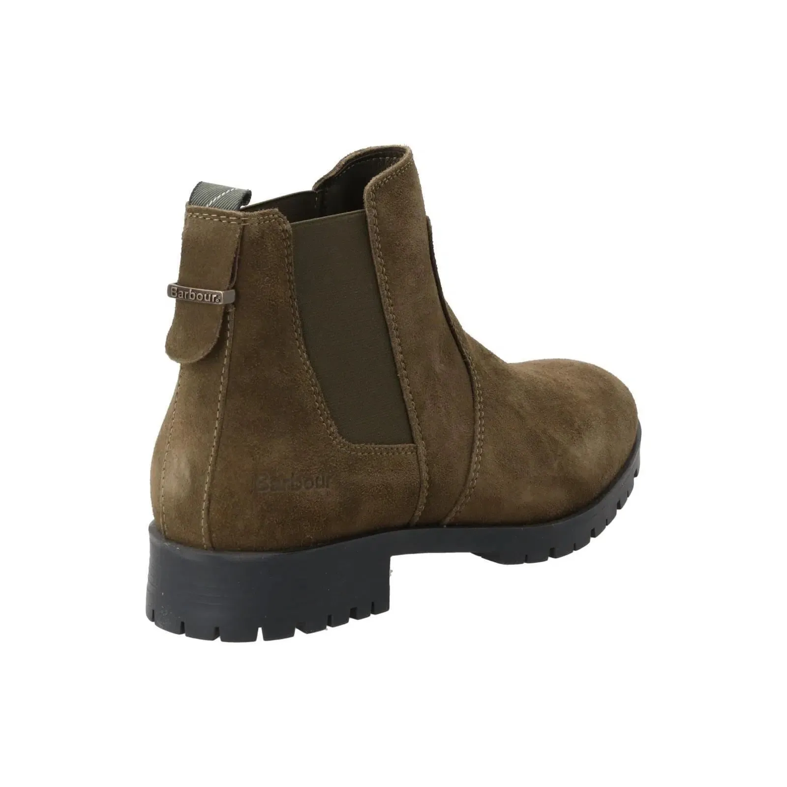 BARBOUR Nina Ankle Boots Round Toe Suede Brown