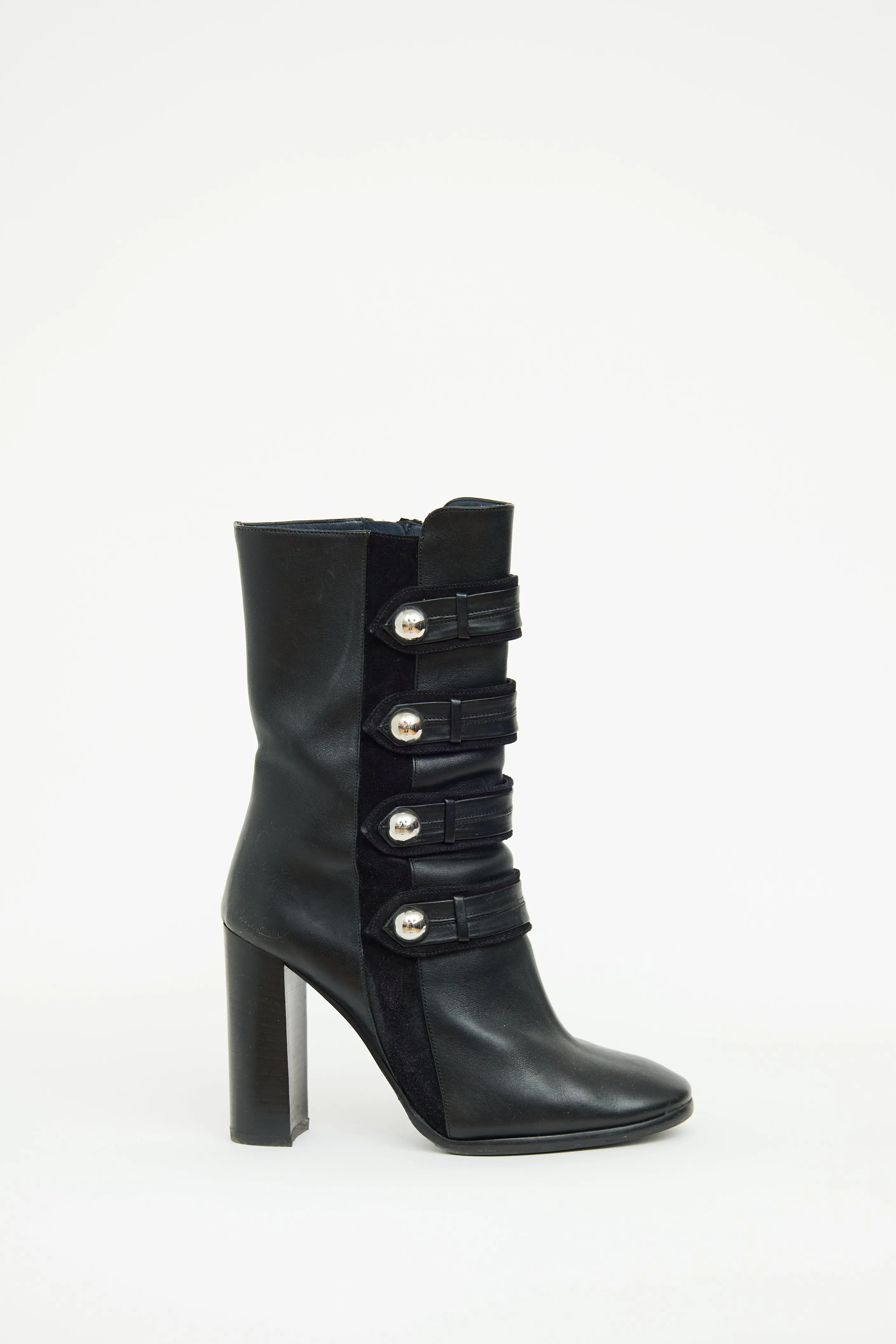 Black Arnie High Heel Ankle Boot