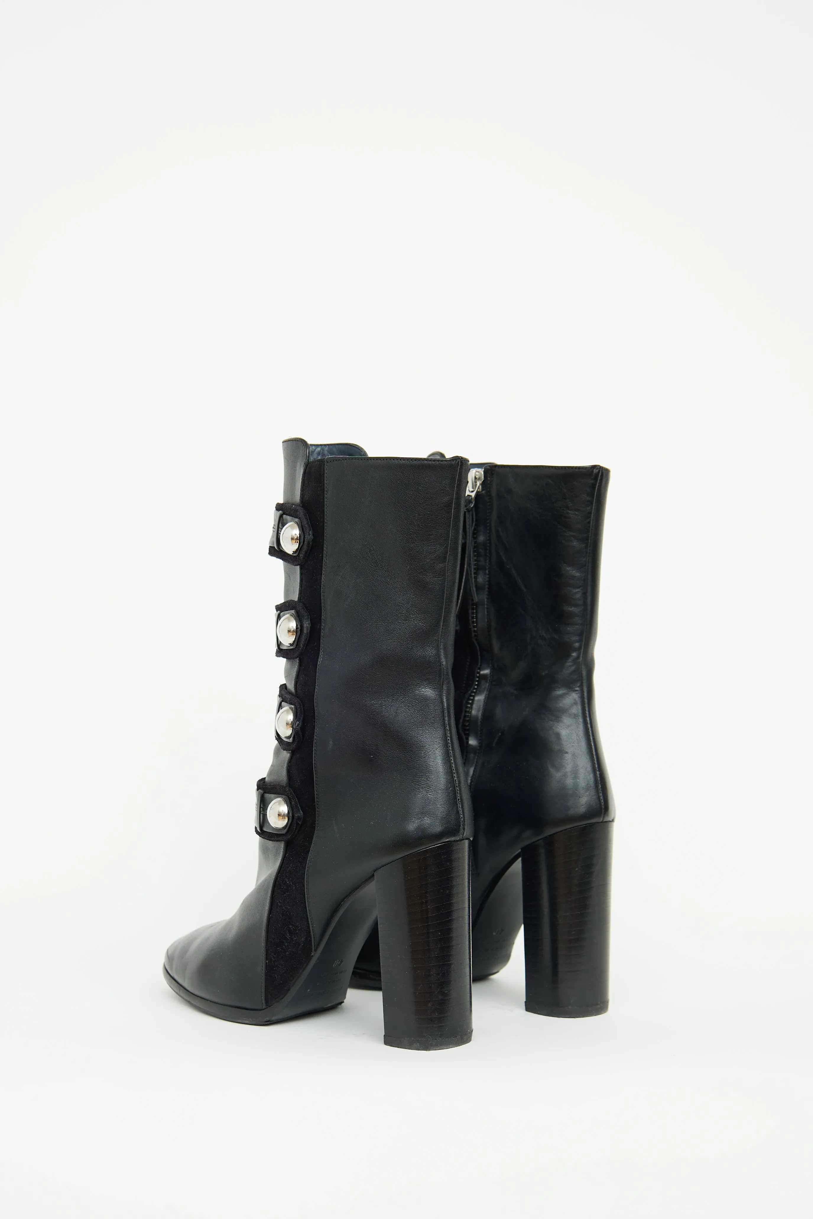 Black Arnie High Heel Ankle Boot