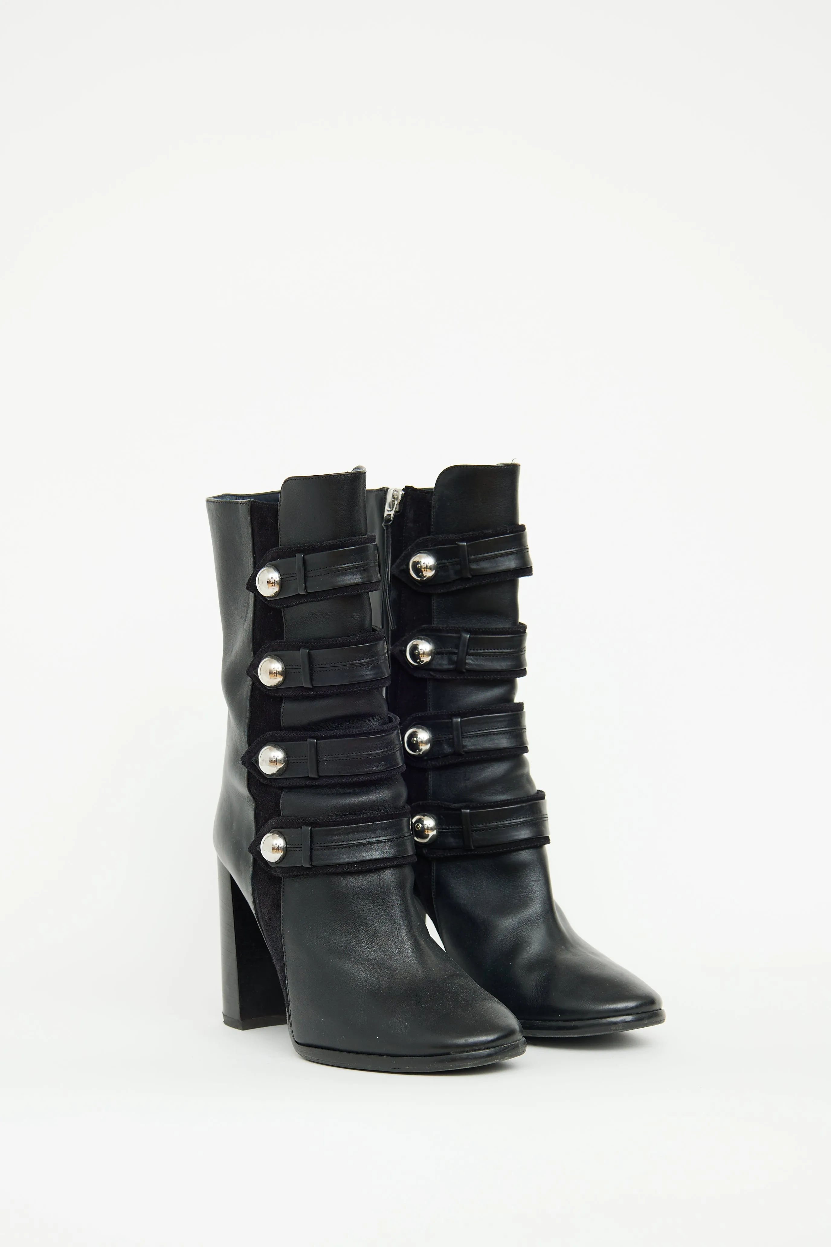 Black Arnie High Heel Ankle Boot