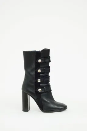 Black Arnie High Heel Ankle Boot