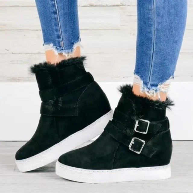 Casual Fleece Winter Snow Boots