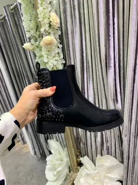 Studded Ankle Boots