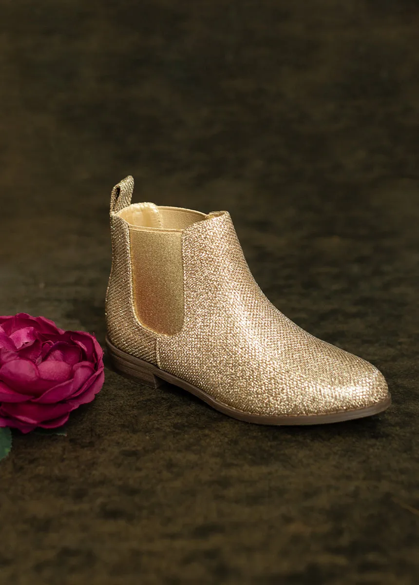 Chelsey Boot in Gold