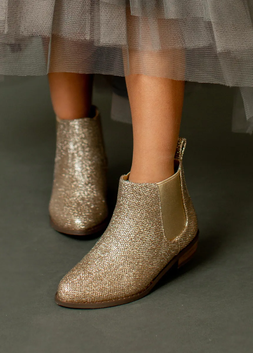 Chelsey Boot in Gold