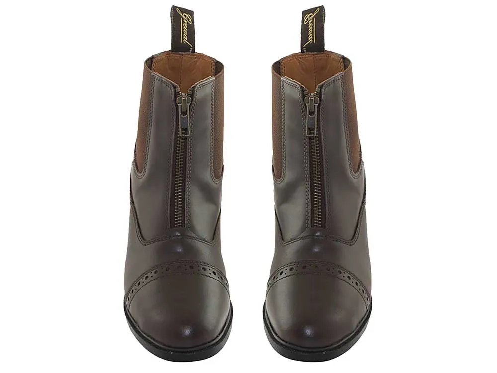 Children's Zip-Up Leather Paddock Boots