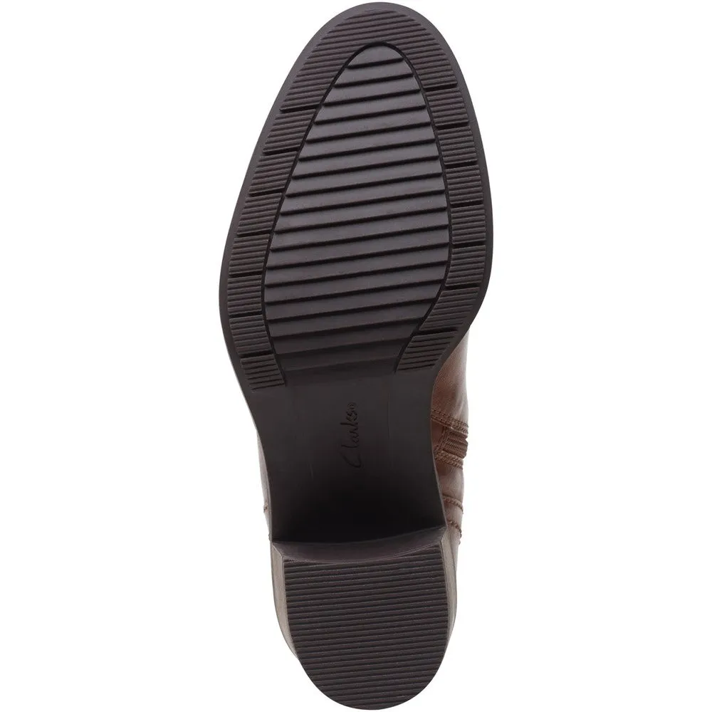 Clarks Scene Star Zip Boots