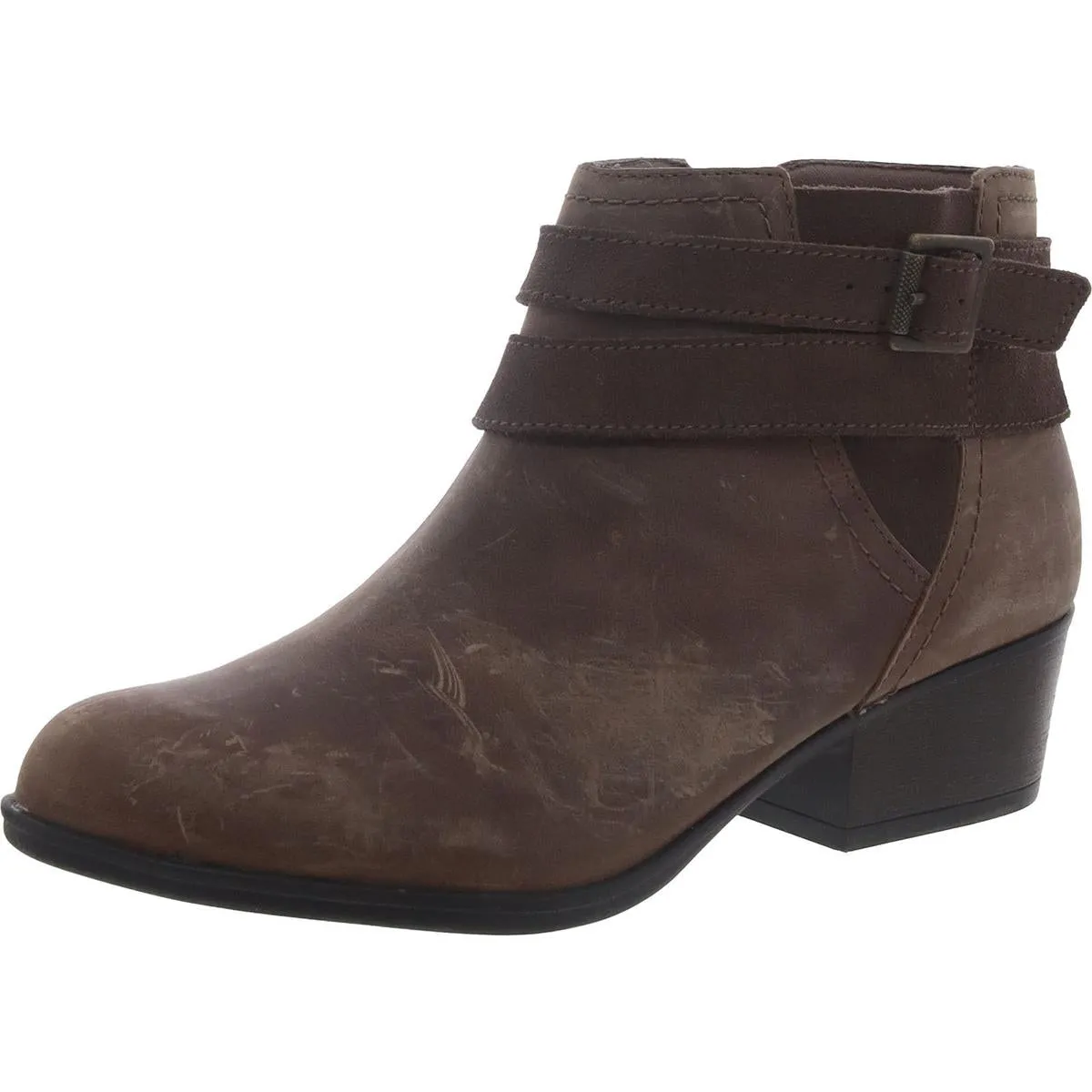 Clarks Womens Cail Chelsea Leather Zip Up Ankle Boots