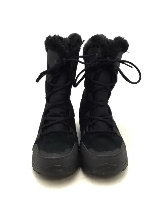 Columbia Women's Ice Maiden II BL1581-011 Black Shearling Boots - Size 8.5