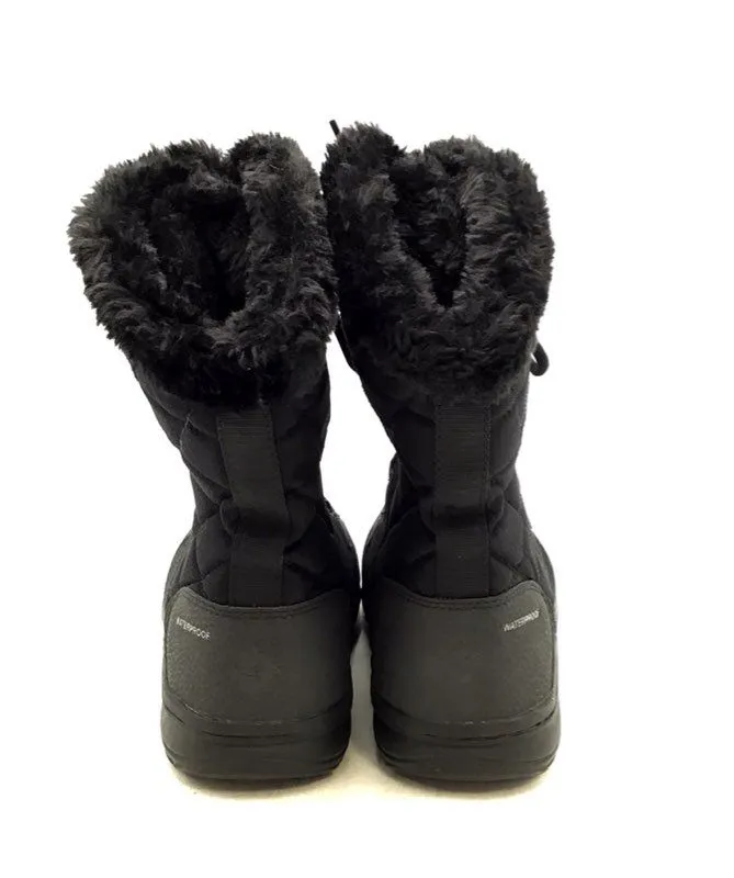 Columbia Women's Ice Maiden II BL1581-011 Black Shearling Boots - Size 8.5