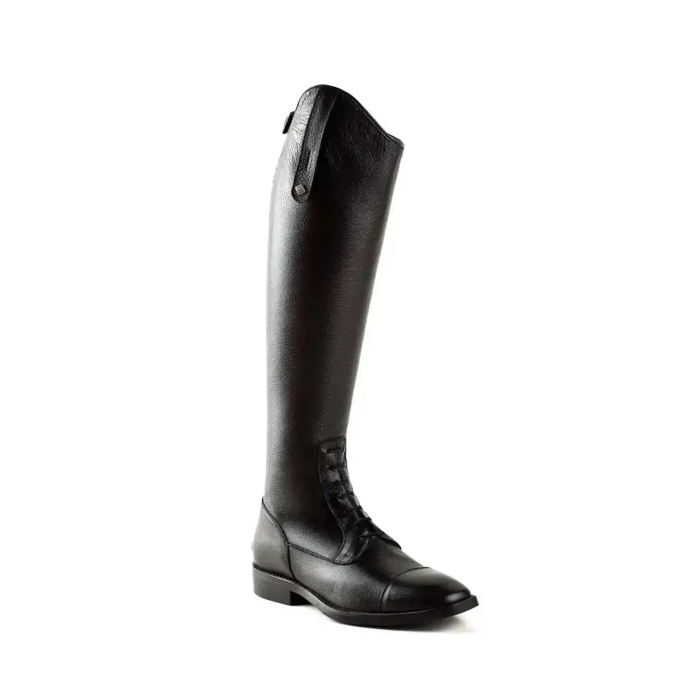 DeNiro Long Riding Boots Salentino Unlaced 42 MC-M Quick Black Patch