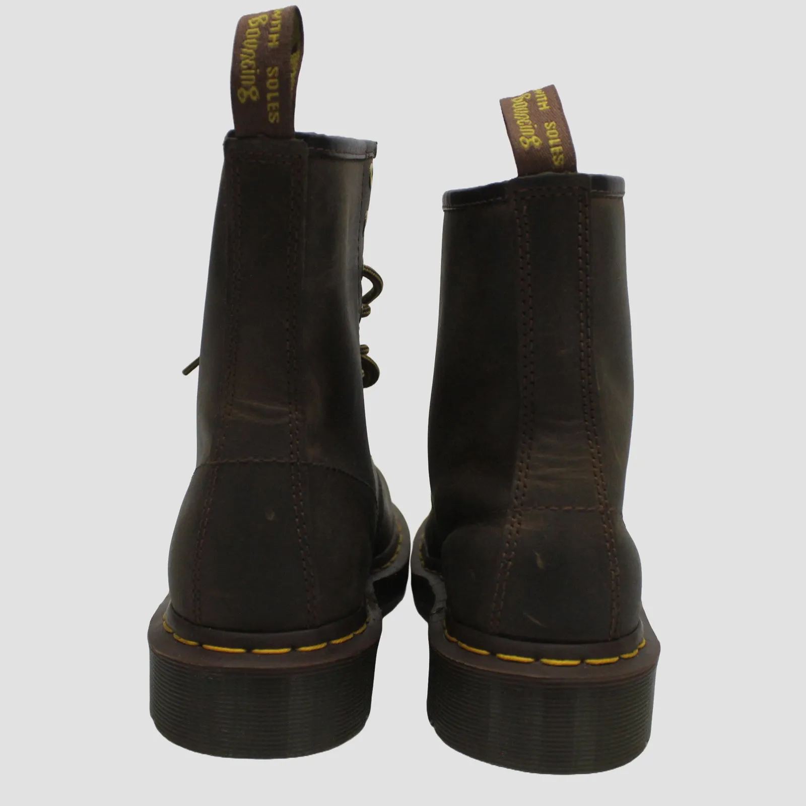 Dr. Martens 1460 8 Eyelet Leather Unisex Casual Boots - UK 5 - US 7 Women / 6 Men - EU 38