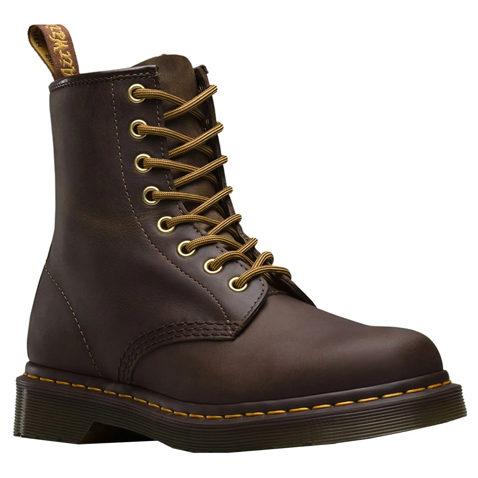 Dr. Martens 1460 8 Eyelet Leather Unisex Casual Boots - UK 5 - US 7 Women / 6 Men - EU 38