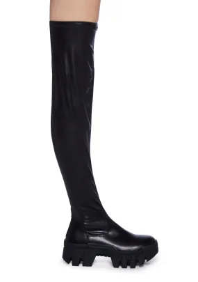 Favorite Knee High Boots- Black