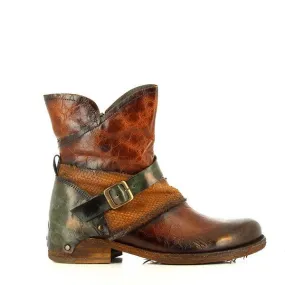 Felmini B234 Tan Ankle Boots