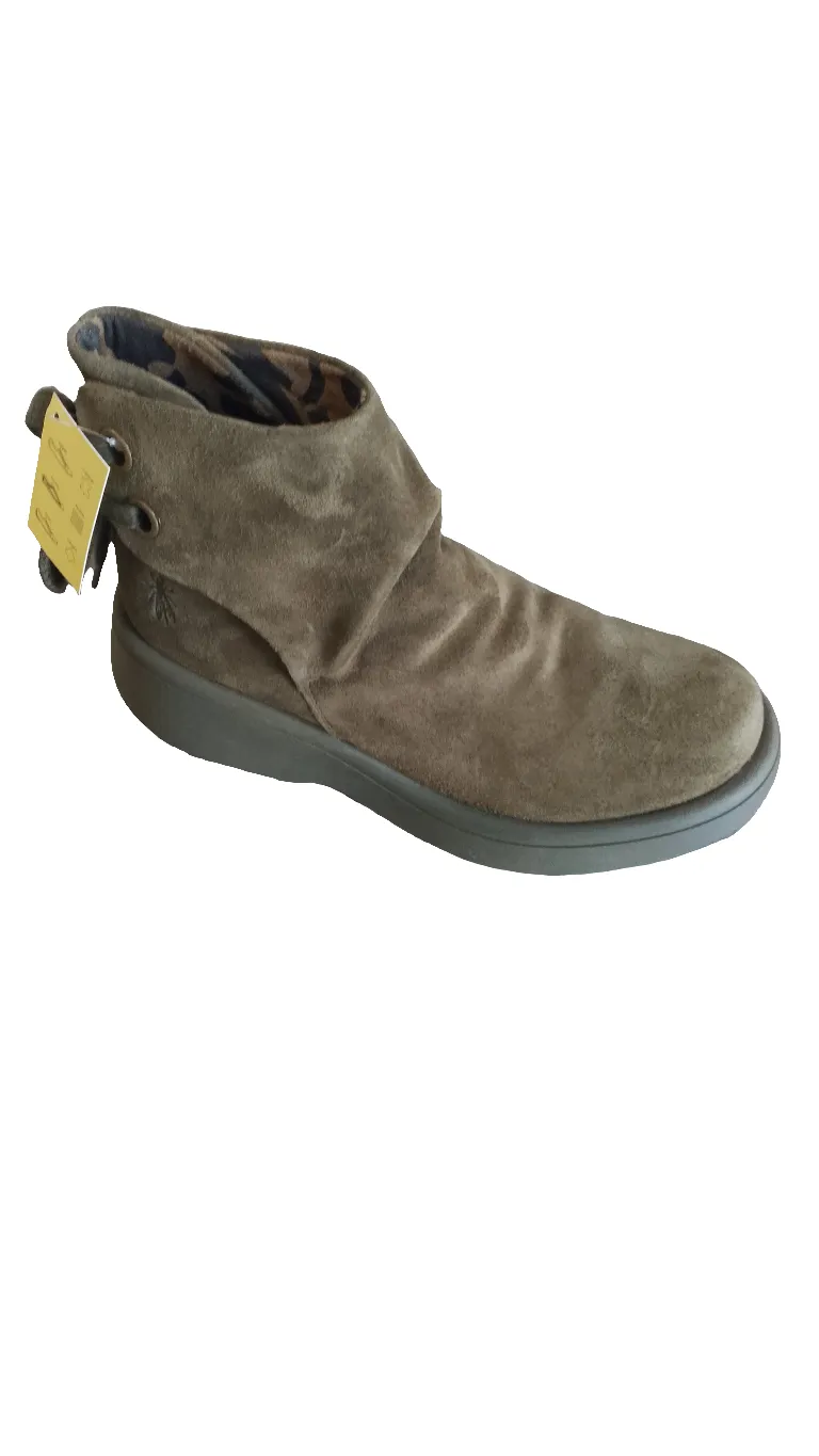 Fly London Mebs Ankle Boot in Aspen Oil Suede