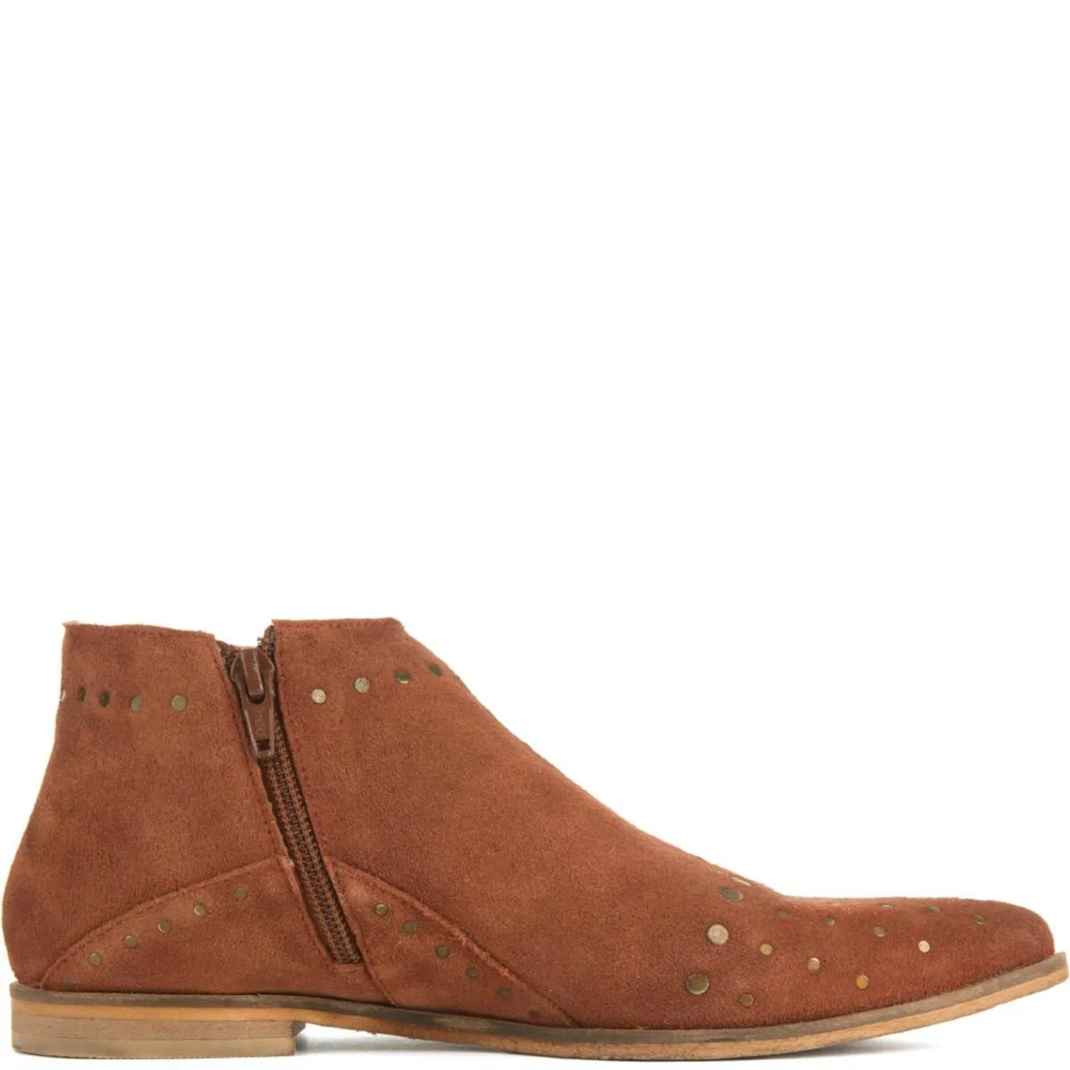 Free People Aquarian Red Ankle Boots Red