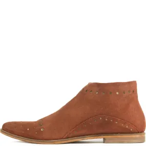 Free People Aquarian Red Ankle Boots Red