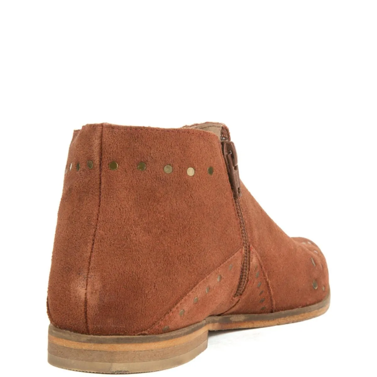 Free People Aquarian Red Ankle Boots Red