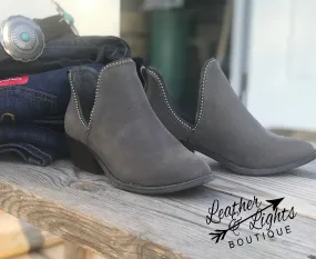 Grey Ankle Boots