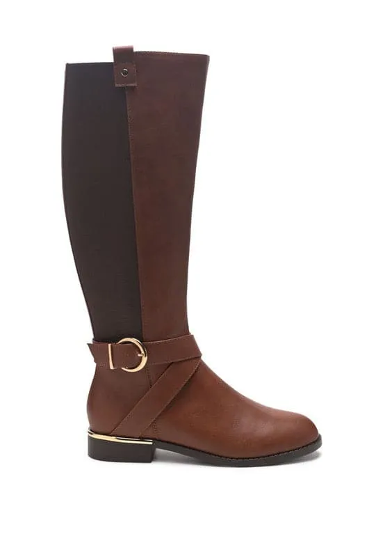 Harmony Zip Up Knee High Boots
