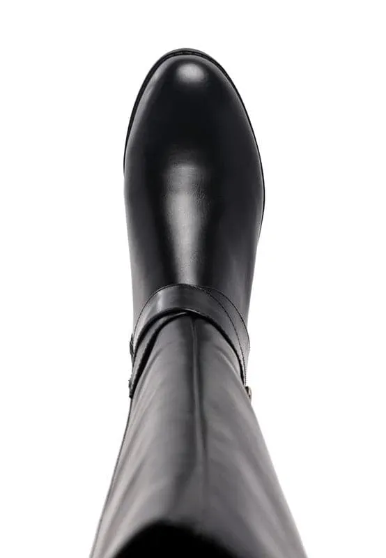 Harmony Zip Up Knee High Boots