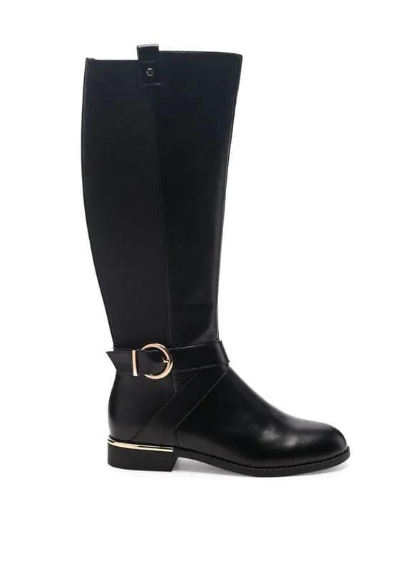 Harmony Zip Up Knee High Boots
