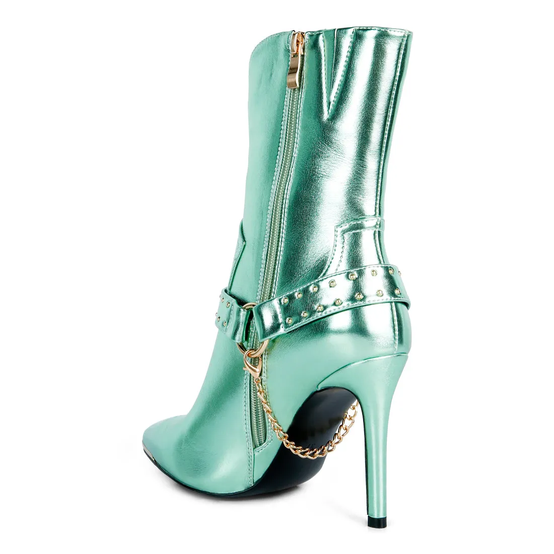 High Heeled Cult Ankle Boot