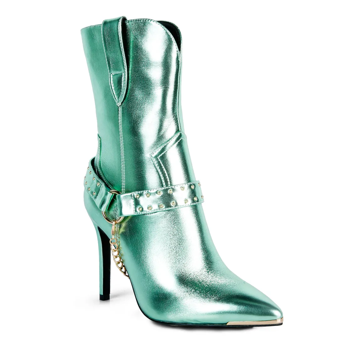High Heeled Cult Ankle Boot