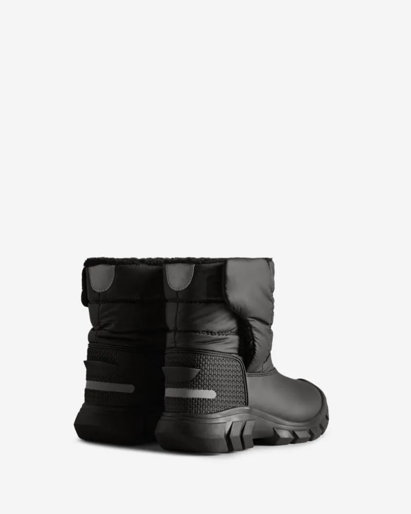 Hunter Kids BIG KIDS INTREPID SNOW BOOT BLACK
