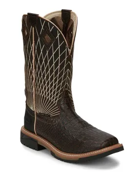 Justin Men's Derrickman 12 Inch CT Work Justin Men's Derrickman 12 Inch CT Work