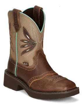 Justin Women's Nettie 8 Inch Western Boot Justin Women's Nettie 8 Inch Western Boot