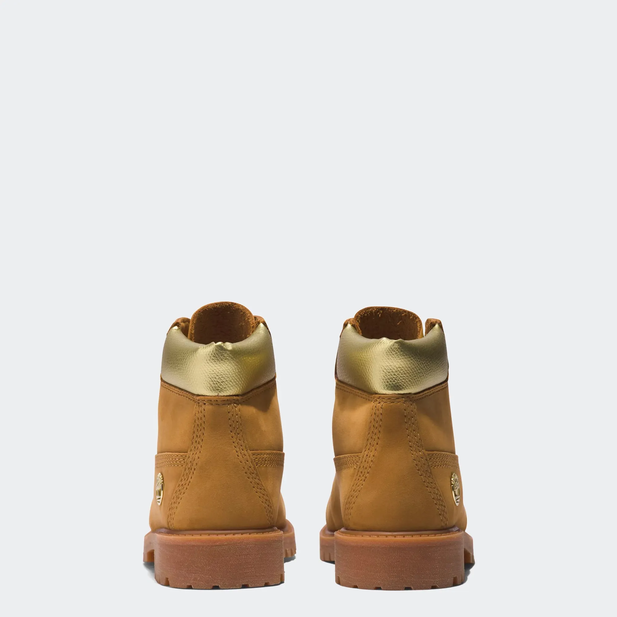 Kids Timberland Premium 6-Inch Waterproof Boots Wheat Gold
