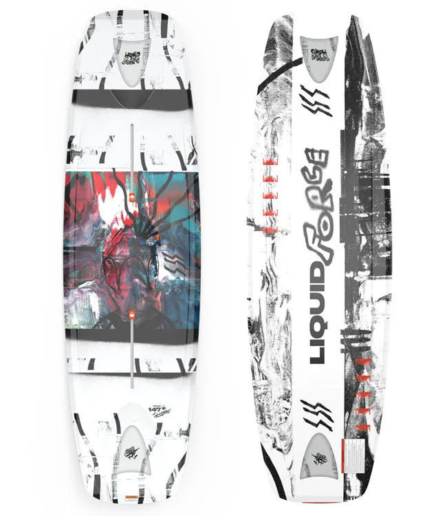 Liquid Force Illusion Wakeboard Package with Hook Boots (2025)