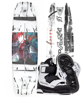 Liquid Force Illusion Wakeboard Package with Hook Boots (2025)
