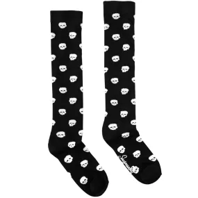 Little Skulls Knee High Socks